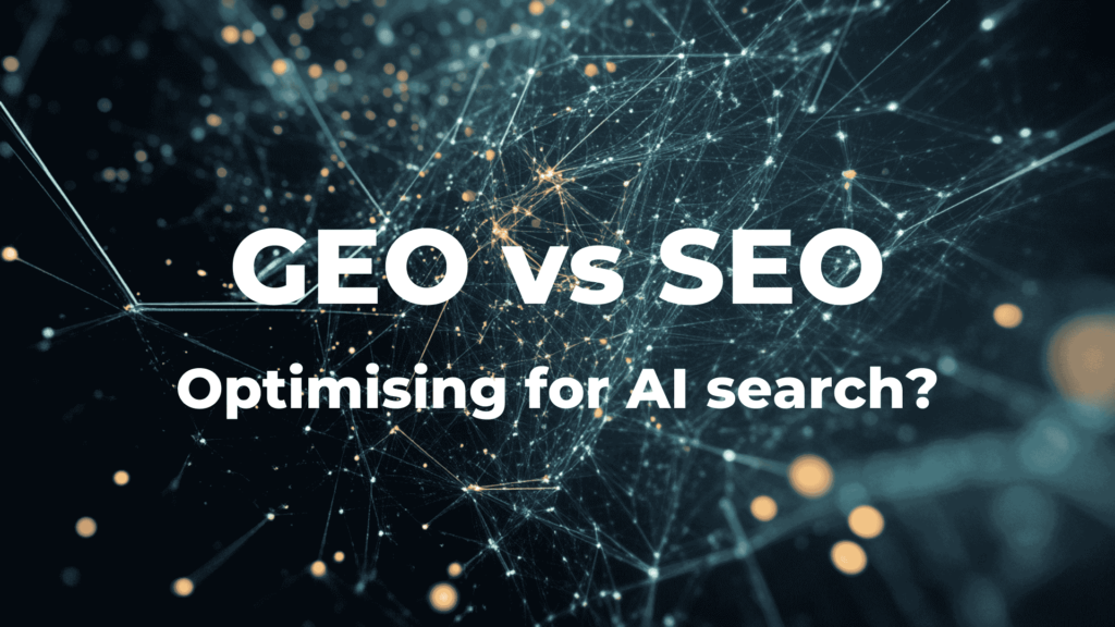 GEO vs traditional SEO